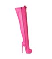 Giaro Plateau Overknee Stiefel Mouchard Pink