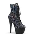 Platform Ankle Boots ADORE-1020SPLAT - Black Holo