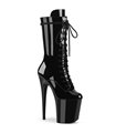 Extrem Plateau Heels FLAMINGO-1050 - Schwarz