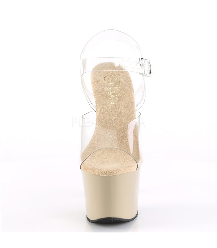 Plateau High Heels SKY-308 - Creme