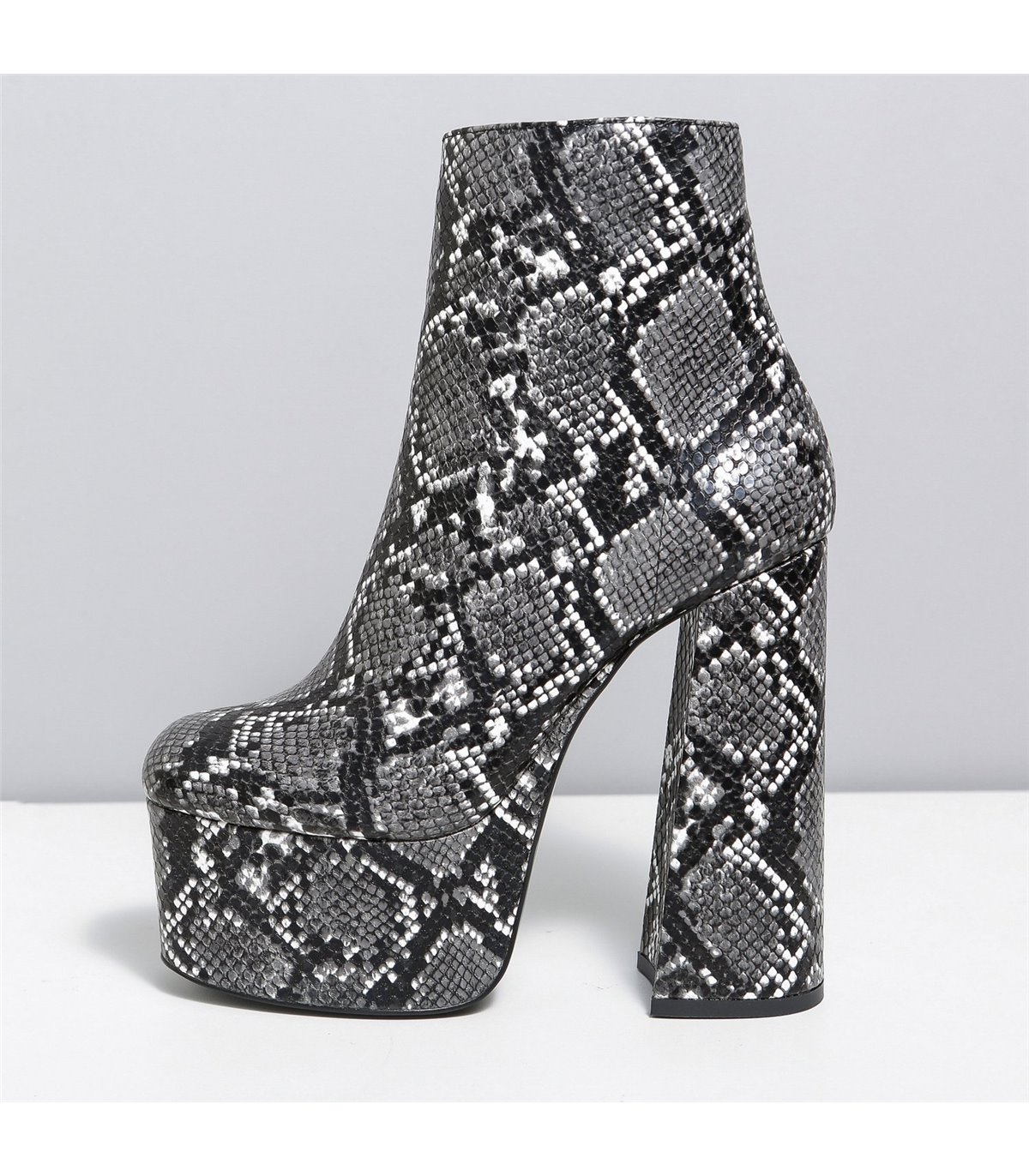 Ellie Tailor Antonia snake grey Ankle Boots Damen Herren ...