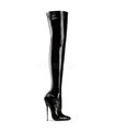 Fetisch Stiefel DAGGER-3000 - Schwarz