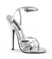 Extrem High Heels DOMINA-108 - Silber