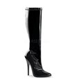 Extrem High Heels DOMINA-2000 - Lack Schwarz