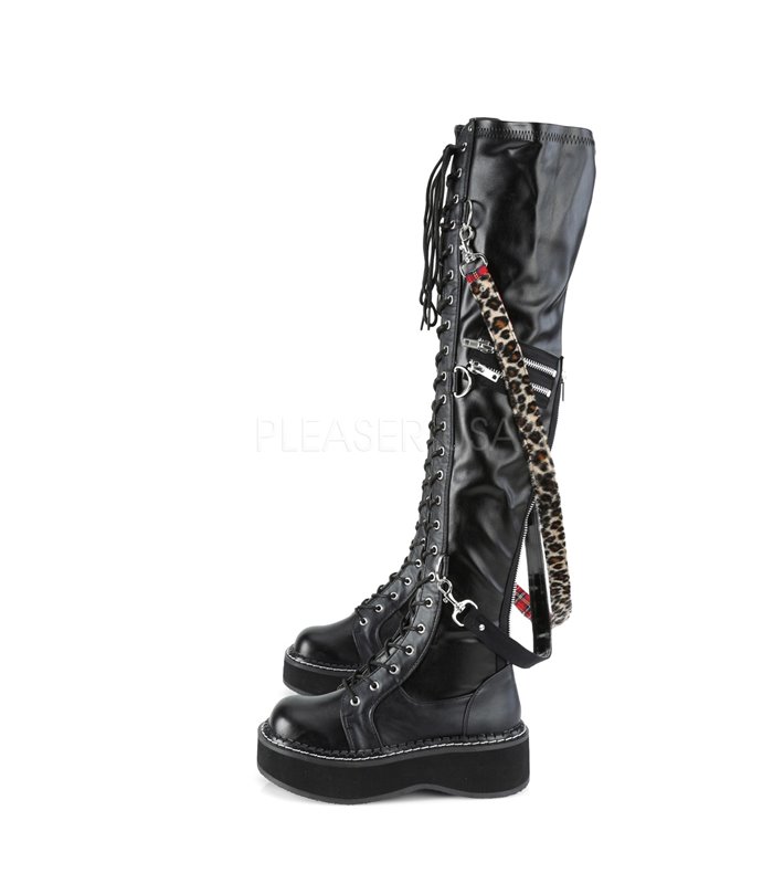 Demonia Stiefel EMILY-377 schwarz