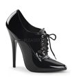 Extrem High Heels DOMINA-460 - Lack Schwarz