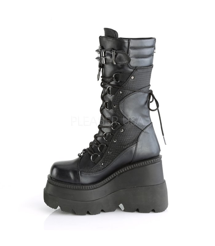 Demonia Plateau Stiefel SHAKER-70 schwarz