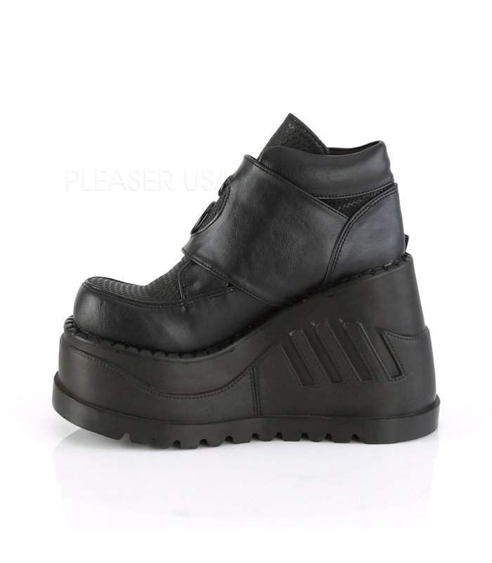 Plateau Schuhe STOMP-15 - Schwarz