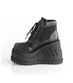 Demonia Plateau Stiefeletten STOMP-18 schwarz