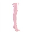 Overknee Stiefel SEDUCE-3000 - Lack Baby Pink