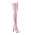 Overknee Stiefel SEDUCE-3024 - Lack Baby Pink
