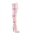 Overknee Stiefel SEDUCE-3028 - Lack Baby Pink