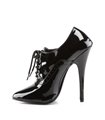 Extrem High Heels DOMINA-460 - Lack Schwarz