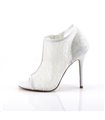 Peep Toe Bootie AMUSE-56 - Ivory Weiß