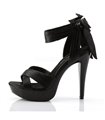 Plateau Sandalette COCKTAIL-568 - Schwarz