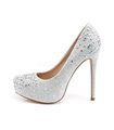 Plateau Pumps DESTINY-06R- Silber