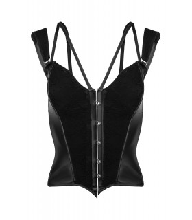 Corsage mit weicher Spitze