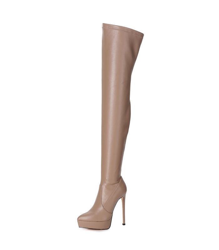 Giaro Overknee Stiefel SPIRE Taupe