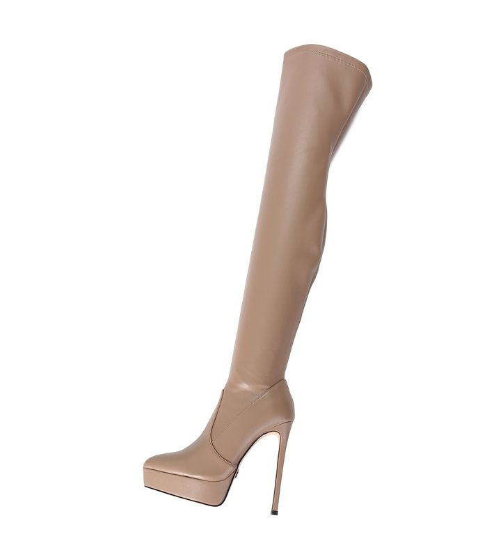 Giaro Overknee Stiefel SPIRE Taupe 