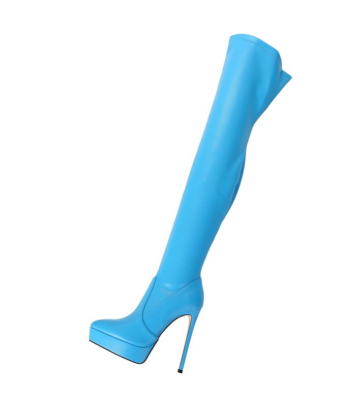 Giaro Overknee Stiefel SPIRE Light Blue