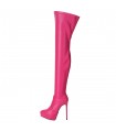 Giaro Overknee Stiefel SPIRE Fuchsia Matt