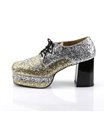 Herren Plateauschuh GLAMROCK-02 - Gold Glitter