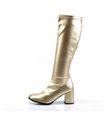 Retro Stiefel GOGO-300 - PU Gold