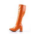 Retro Stiefel GOGO-300 - Lack Orange