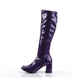 Retro Stiefel GOGO-300 - Lack Lila