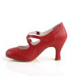 Kitten Heels FLAPPER-35 - Rot