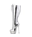 Giaro Stiefel MAHAUTE Liquid Silber