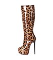 Giaro Stiefel GALANA 1003 Leopardenmuster lack