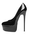 Giaro Plateau Pumps GALANA-1001 Schwarz lack