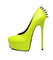 Giaro Plateau Pumps BAD-GIRL Neon Gelb