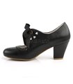 Retro Pumps WIGGLE-32 - Schwarz