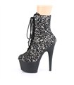 Platform Ankle Boots ADORE-1020SPLAT - Black Holo