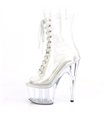 Platform Peeptoe Ankle Boots ADORE-1021C - Transparent