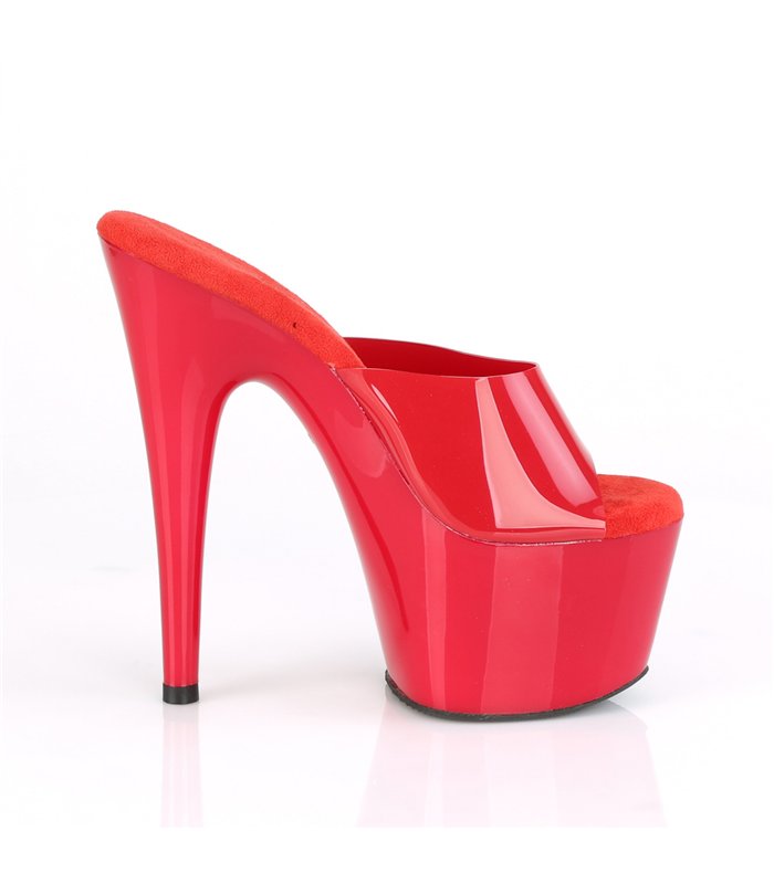 Plateau High Heels ADORE-701N - TPU Rot