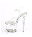 Platform High Heels ESTEEM-708 - Clear