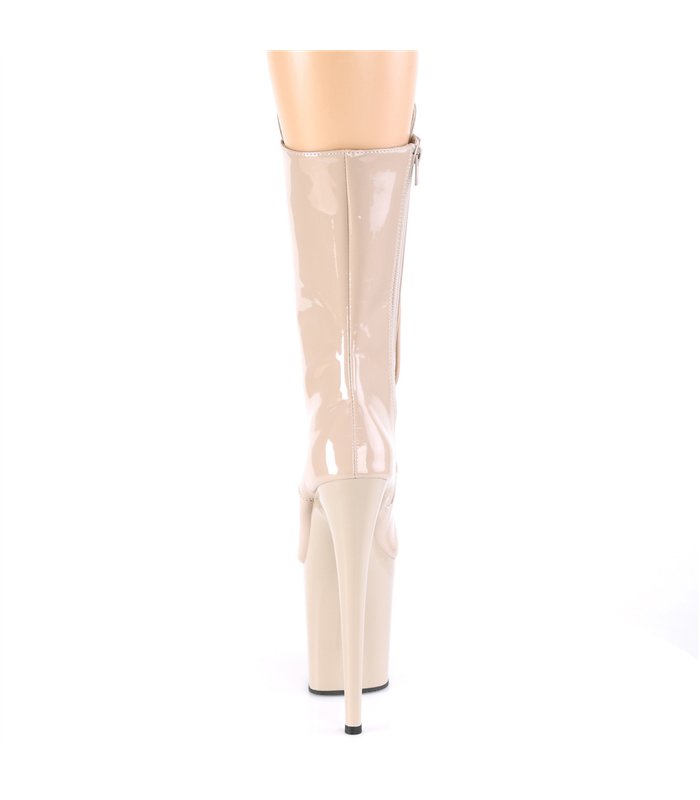 Extrem Plateau Heels FLAMINGO-1050 - Nude