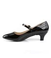 Kitten Heels FAB-425 - Lack Schwarz