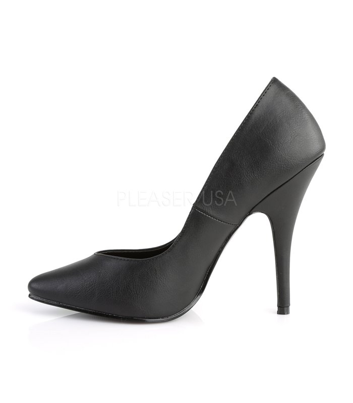 Pleaser Pumps SEDUCE-420V Schwarz Kunstleder