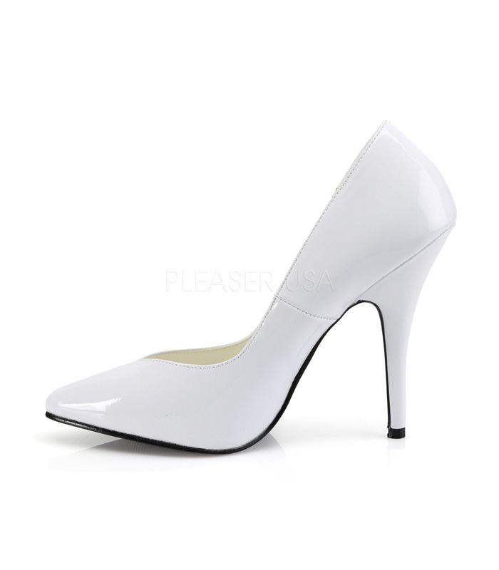 Pleaser Pumps SEDUCE-420V Weiss Lack