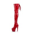 Plateau Overknee Stiefel ADORE-3063 - Rot