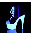 Canvas High Heel Sneakers ADORE-700SK-02 - Schwarz