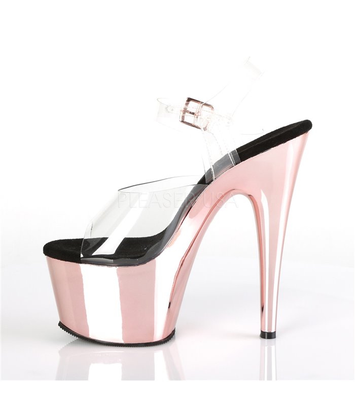 Plateau High Heels ADORE-708 - Rose Gold